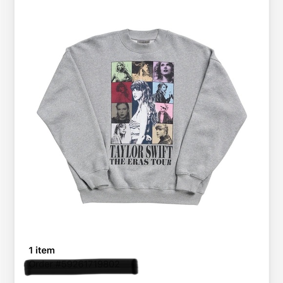Taylor Swift The Eras Tour Official Tour Sweatshirt | BRAND NEW WITHOUT TAGS - Picture 4 of 4